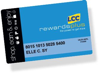 LCC Rewards Card Plus .